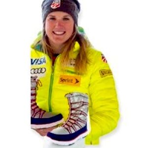 Boots hiking snow fun rain booties shoes timberline sports fashion silver blue